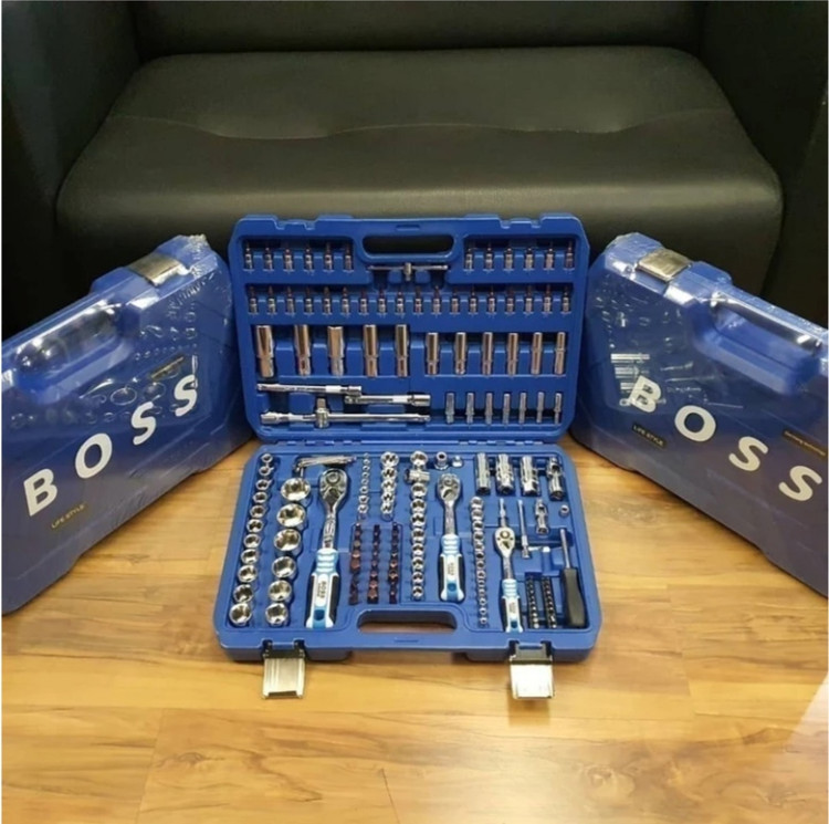 جعبه بکس 172 عددی صنعتی باس مدل BS-172pcs