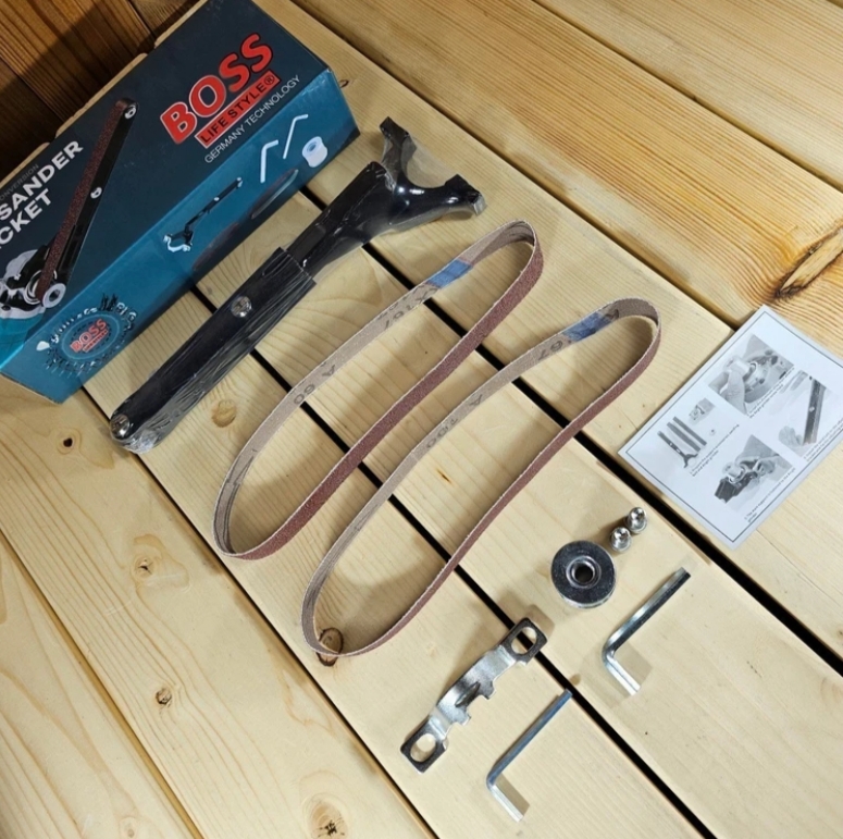 تبدیل مینی فرز به سنباده نواری باس مدل BELTSANDER