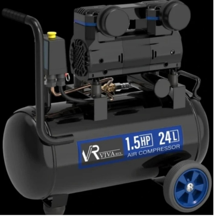 کمپرسور 24 لیتری سایلنت دو سیلندر ویوارکس مدل VR2415-SS
