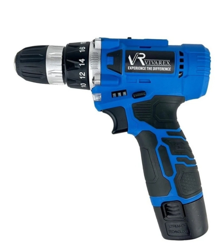 دریل شارژی 12 ولت تک باتری ویوارکس مدل VR12V-1C