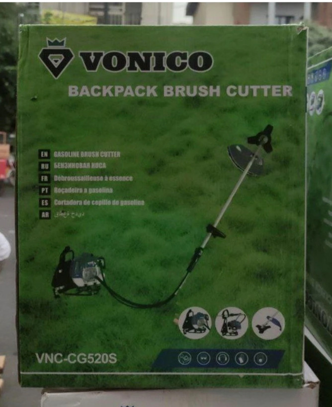 علف زن 52cc پشتی-کوله ای وونیکو مدل VNC-CG520S