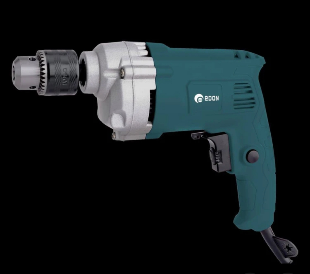 دریل 10 میلیمتر چکشی نیم تنه فلزی ادون مدل GBS600