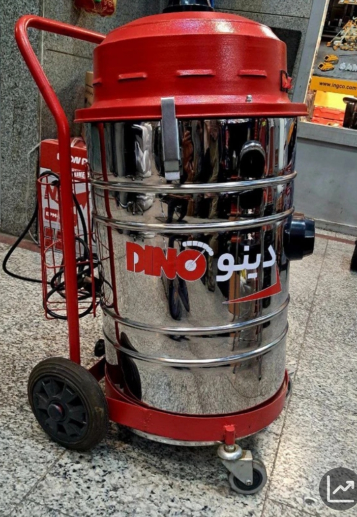 جارو برقی صنعتی آب و خاک ۳ موتوره دینو مدل DINO