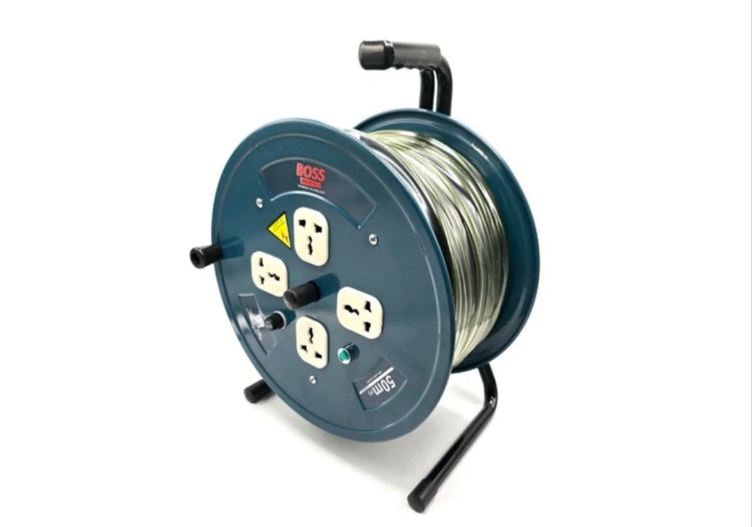 قرقره کابل ۵۰ متری باس ۲.۵×۲ مدل Cable50