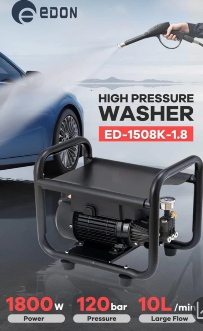 کارواش ۱۲۰ بار دینامی شاسی دار ادون مدل ED-1508k-1.8