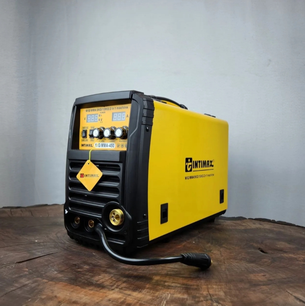 دستگاه جوش CO2 و الکترود ۴۵۰ آمپر صنعتی اینتیمکس مدل MIG/MMA-450