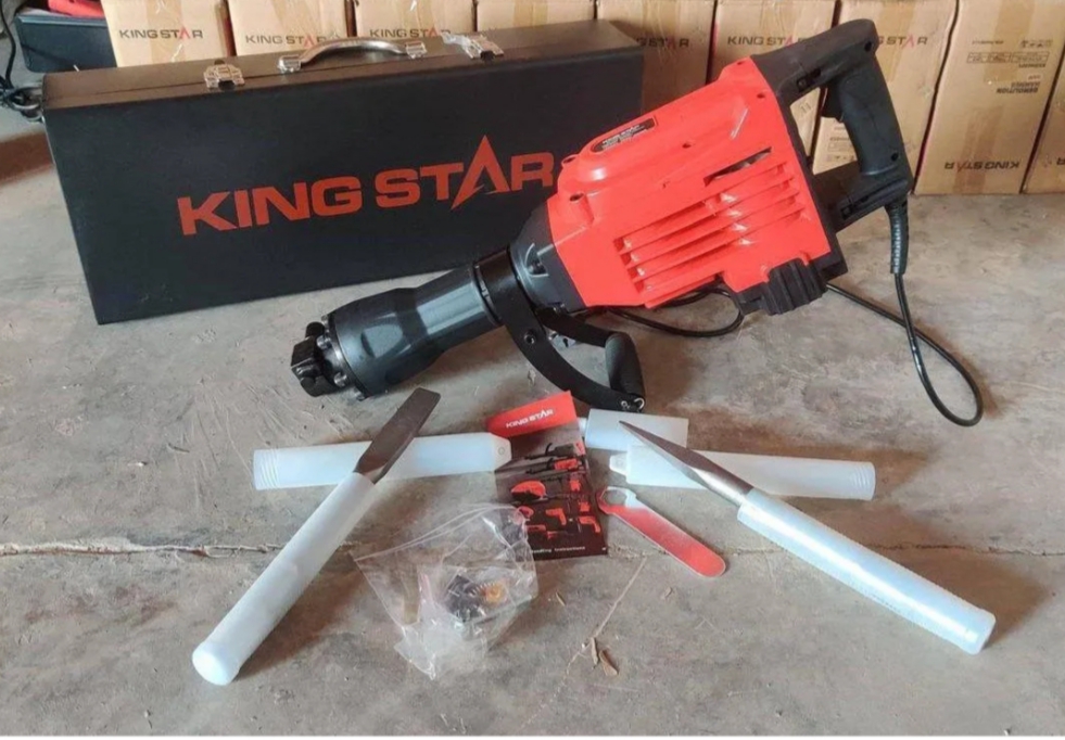 چکش تخریب 2۰ کیلویی روغنی ۲ قلم کینگ استار مدل KS22-3500