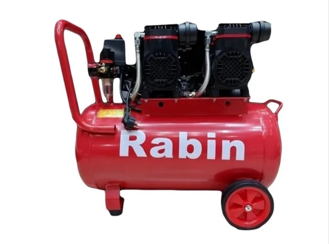 کمپرسور 80 لیتری دو موتوره رابین مدل R2780 برند: Rabin
