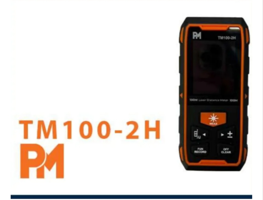 متر لیزری ۱۰۰ متری ۲ طرفه نور سبز شارژی آنکور مدل TM100-2H