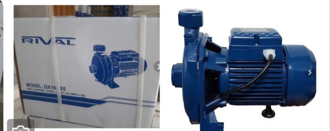 پمپ آب یک اسب بشقابی ریوال مدل QX100SS